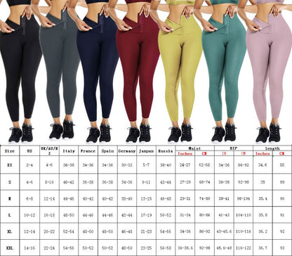High Waisted Corset Leggings