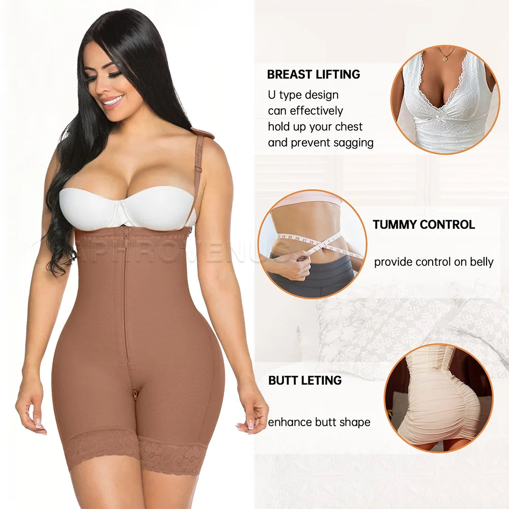 Open Bust Waist Trainer Post-Surgical