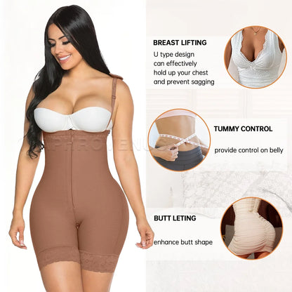Open Bust Waist Trainer Post-Surgical